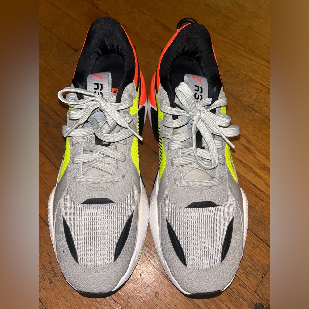 NEW Puma RS-X Hard Drive Neon Sneaker